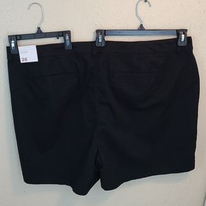 NWT Lane Bryant shorts, black